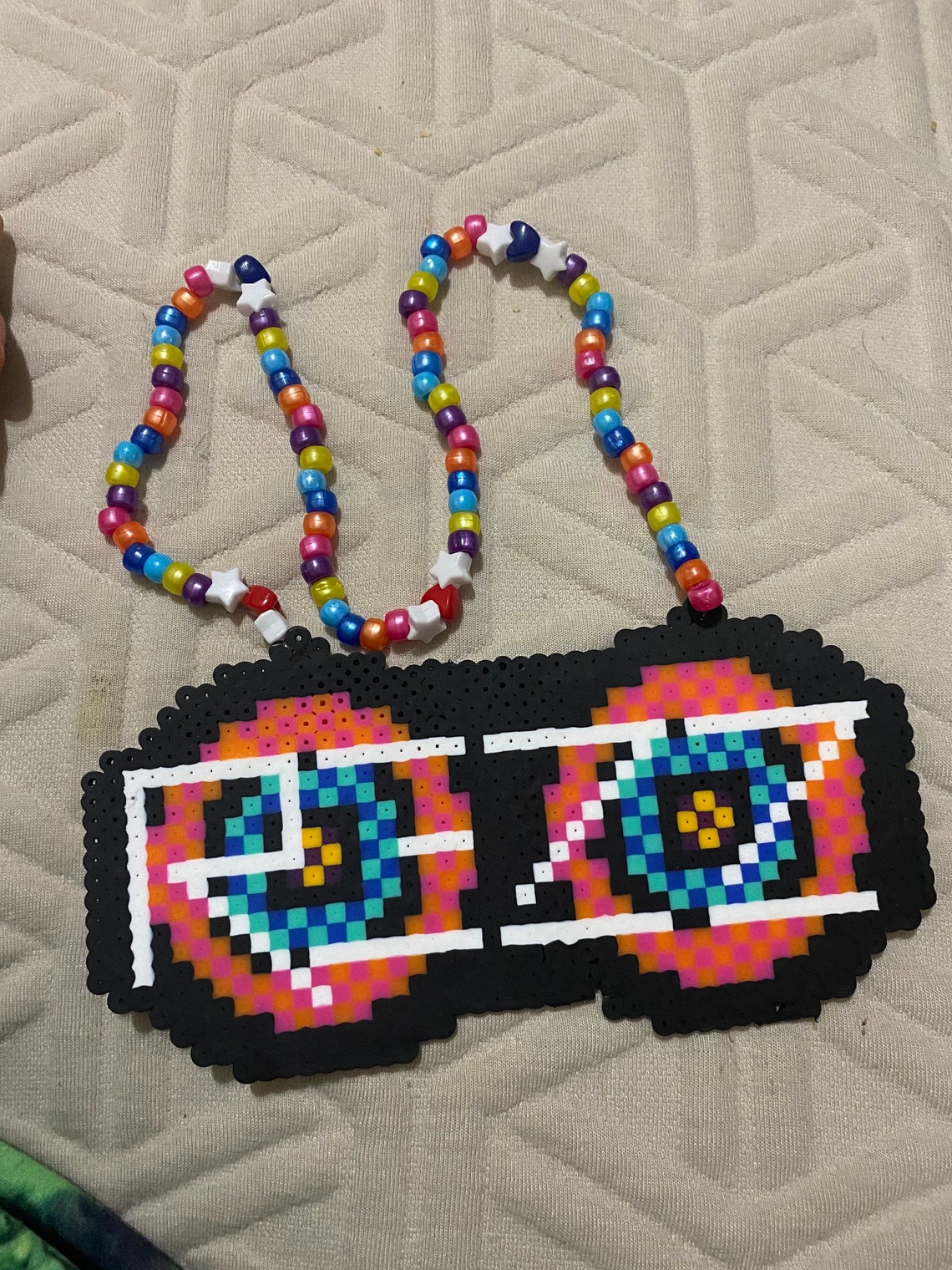 Rezz perler kandi necklace Etsy