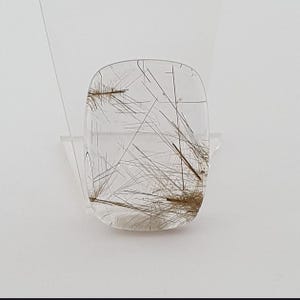 Rutile Quartz  Cabochon
