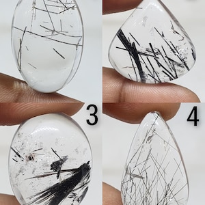 Rutile Quartz  Cabochon