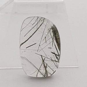 Rutile Quartz  Cabochon