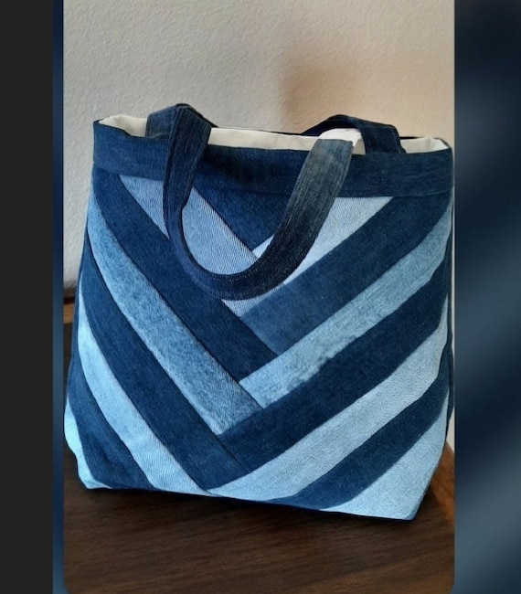 Blue denim purse hotsell
