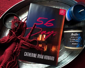 Thriller Book Genre Candle