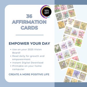 Cartes d'affirmation, cartes de citation positive, citations du tableau de visualisation, estime de soi, confiance en soi, soin de soi, motivation, amour de soi, imprimable numérique