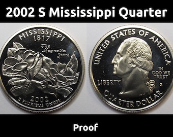2002 P Mississippi State Quarter - Etsy