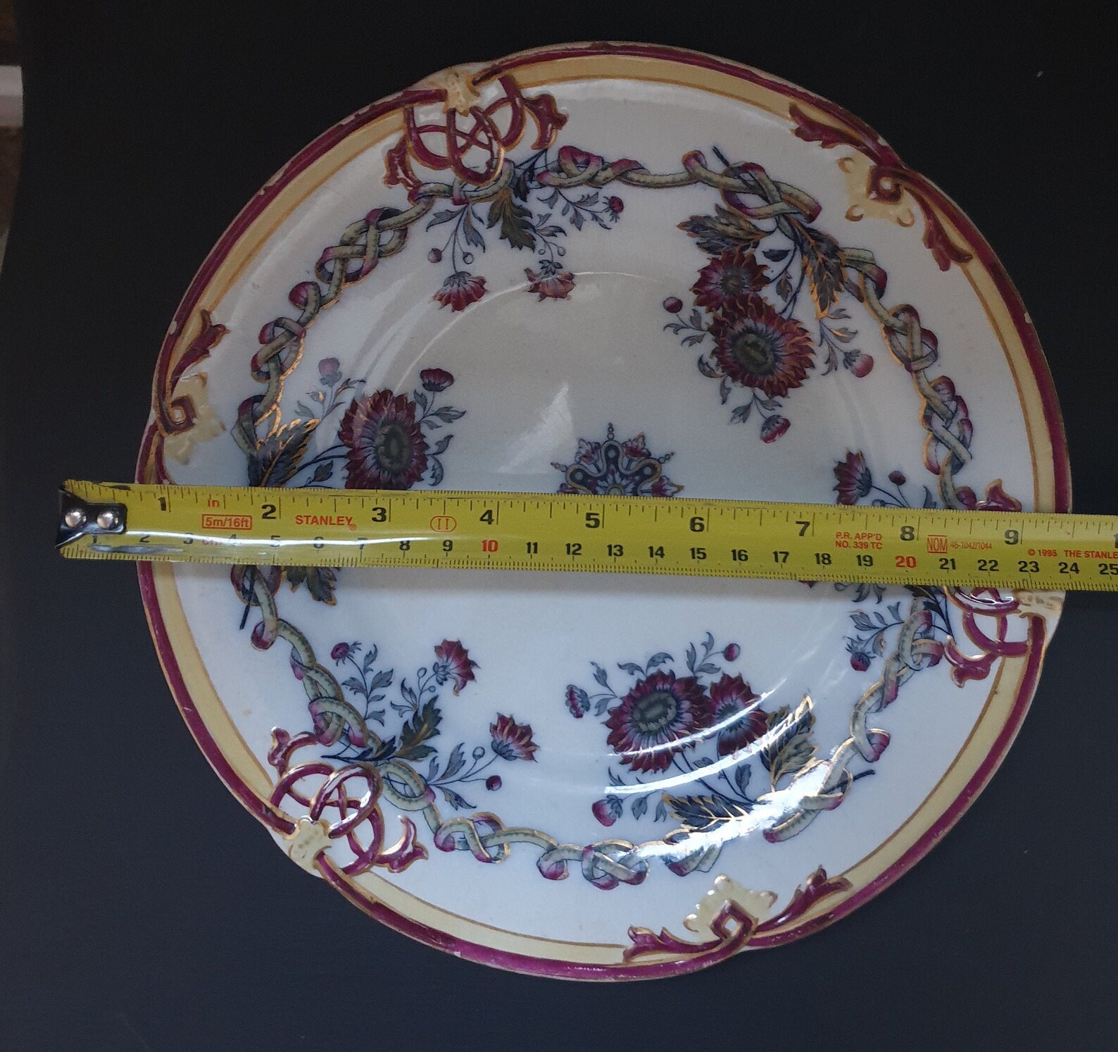 Brownfield Plate 1857 Vintage China Vintage Plate William Etsy