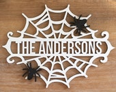 Halloween Spiderweb Monogram SVG, Spiderweb Digital File, Laser Engraving svg, Glowforge SVG File, Monogram svg, Halloween SVG