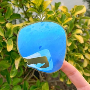 Whale Clear Sticker