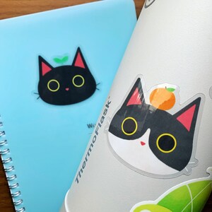Waterproof Clear Cat Sticker