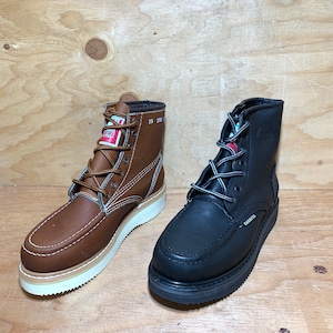 MENS Work Light Weight Construction Boots Water and Oil Resistant Botas de Trabajo Livianos Resistente al Agua y Aceite E-250