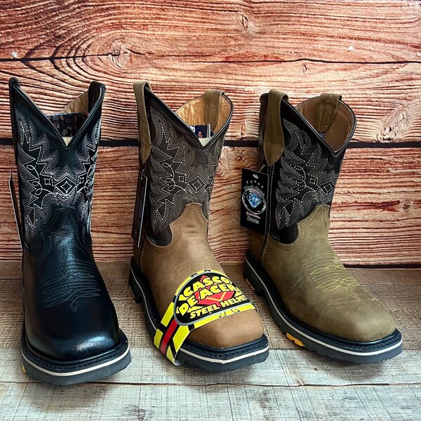 polo steel toe boots