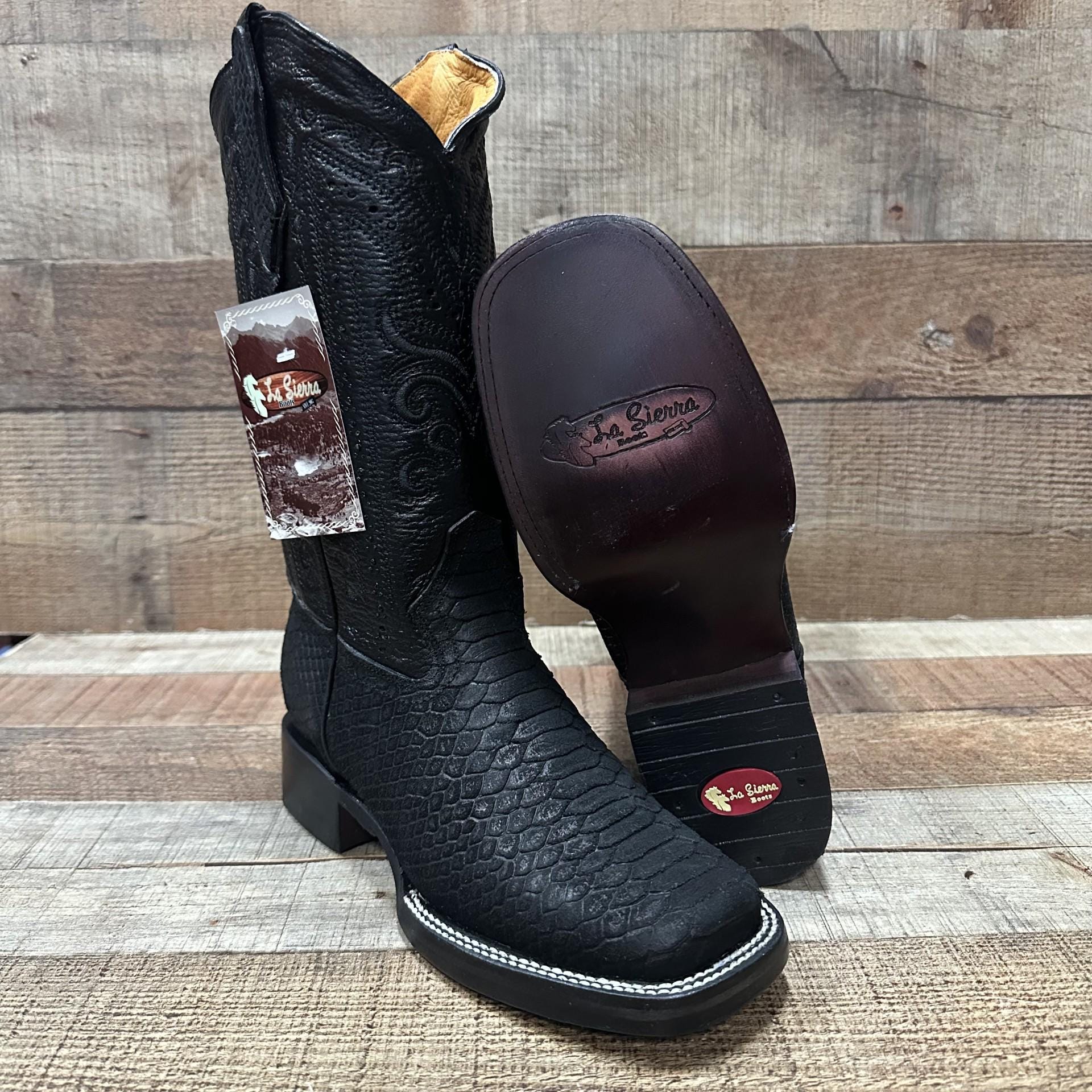 Python skin boots - Etsy 日本