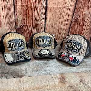 Men Mexico State Colima Michoacan Sinaloa Hat CAP DAD HAT Snap Back/ Gorras de Estados de Mexico Michoacan/ Colima/ Sinaloa