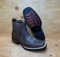 MENS LEATHER COWBOY rodeo square toe Ankle Boot/ Half Boot Botines Est. 361 product logo