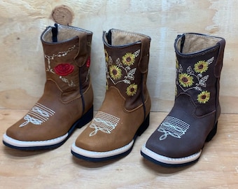 COWGIRL BABY WALKER Kleinkind Western Karree Stiefel