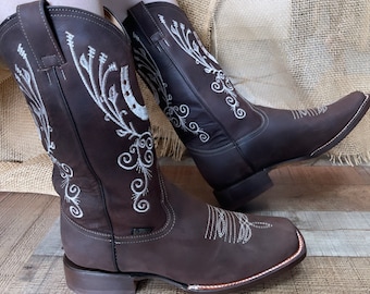Botas Vaqueras De Mujer | Etsy