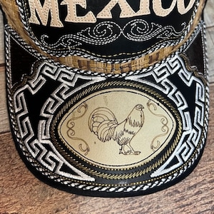 Mexico Embroidered Trucker Hat/ Dad Mexico Hat Gorra/ Cachucha Vaquera image 6