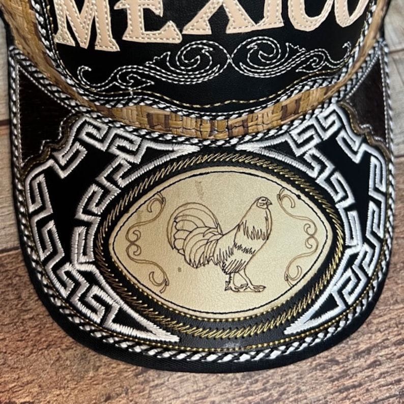 Mexico Embroidered Trucker Hat/ Dad Mexico Hat Gorra/ Cachucha Vaquera image 6