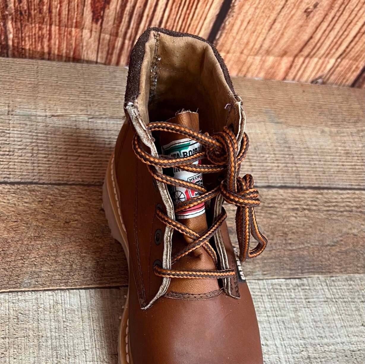 Cordones para botas de trabajo resistentes al aceite agua piel