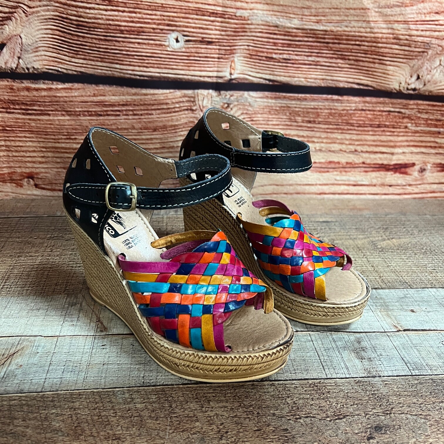 Huarache de plataforma para dama sale