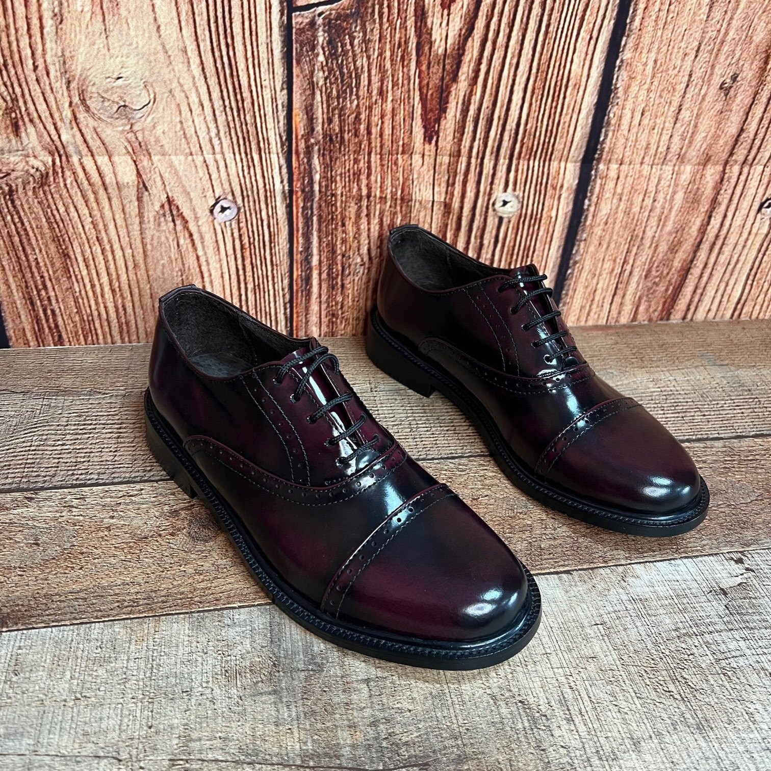 Men Genuine Leather Oxford Style Dress Shoes Zapatos De vestir Piel Genuina Mason Genuine Leather Oxford by Giovanni – DAPPERFAM main image 4