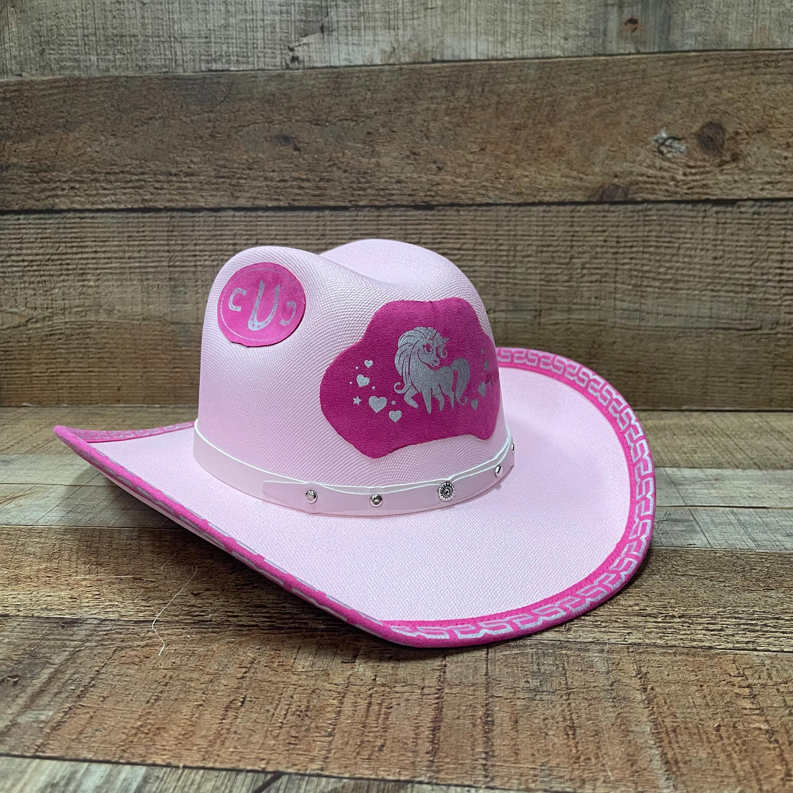 Pink Cowgirl Hat: Western Rodeo Baby/girls Hat - Etsy