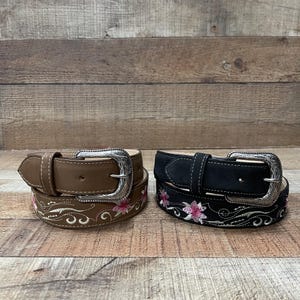 Pink Flower Belt - Etsy display picture 1
