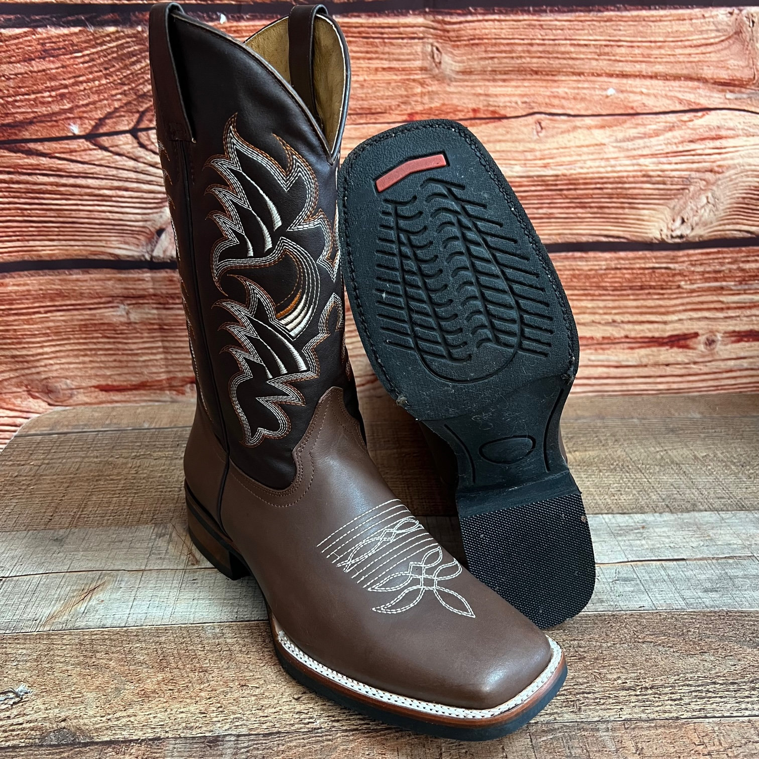 Handmade Leather Square Toe Cowboy Boots, Rodeo Western Style - Etsy