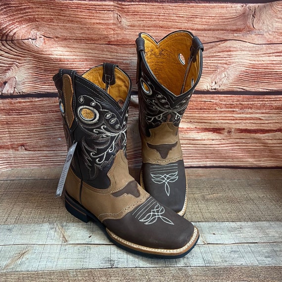 Punta Cuadrada Botas Vaqueras Punta Redonda Botas Vaqueras Premium