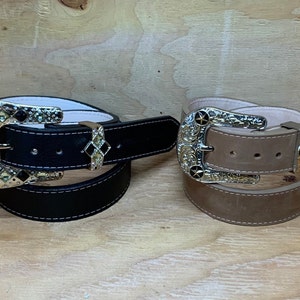 Women&#39;s Western Cowgirl Belt/ Cinto Dama Vaquero