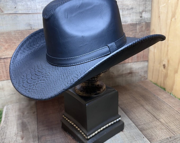Brown Western Cowboy Hat - Old Murrieta Luxury Style, Adjustable For Men & Women