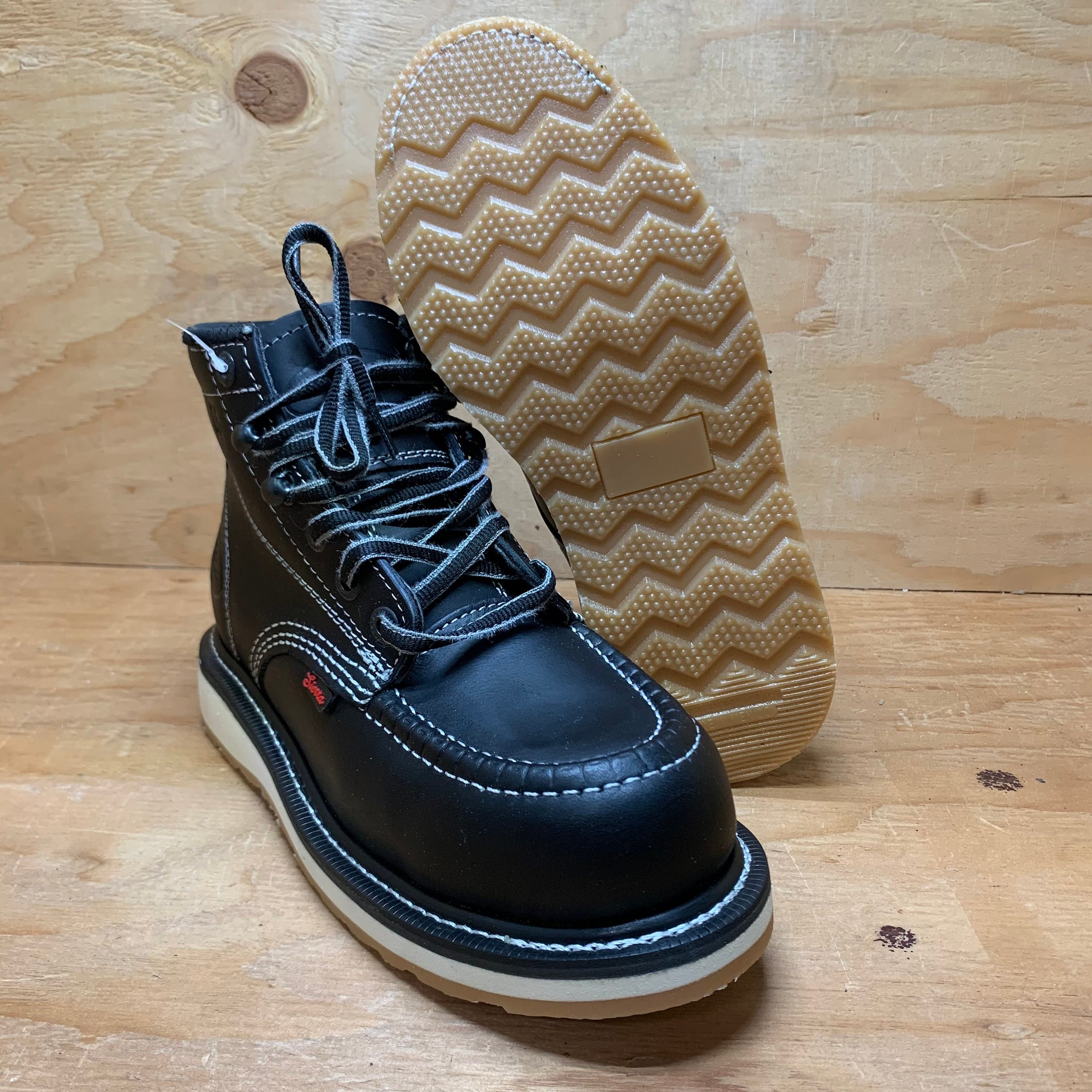 Men Oil Resistant Leather Work Boot - Etsy