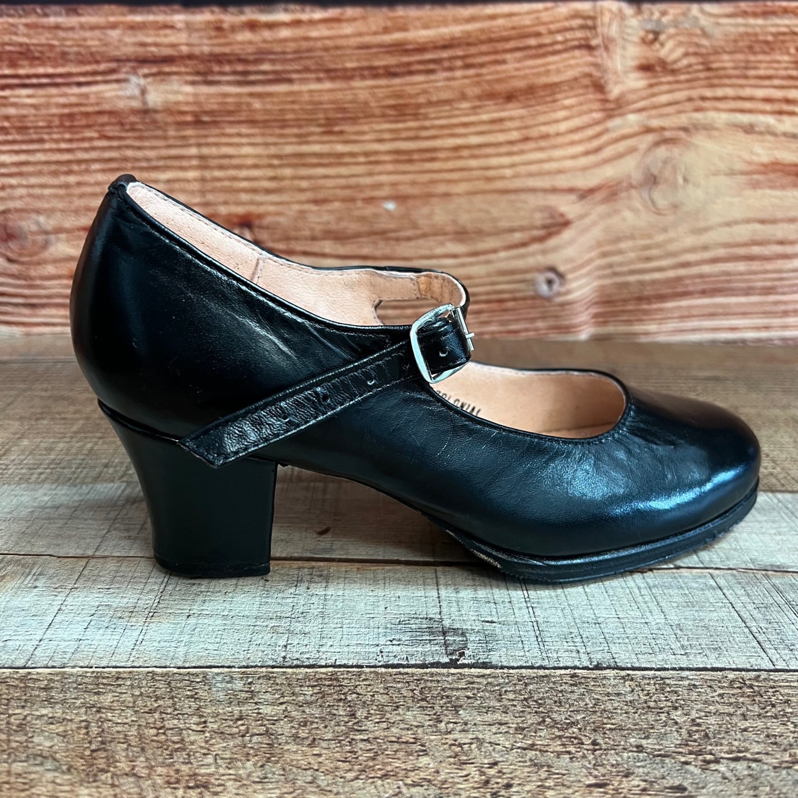 Folklorico Dance Shoes for Women Heels Black Tacones Negros - Etsy