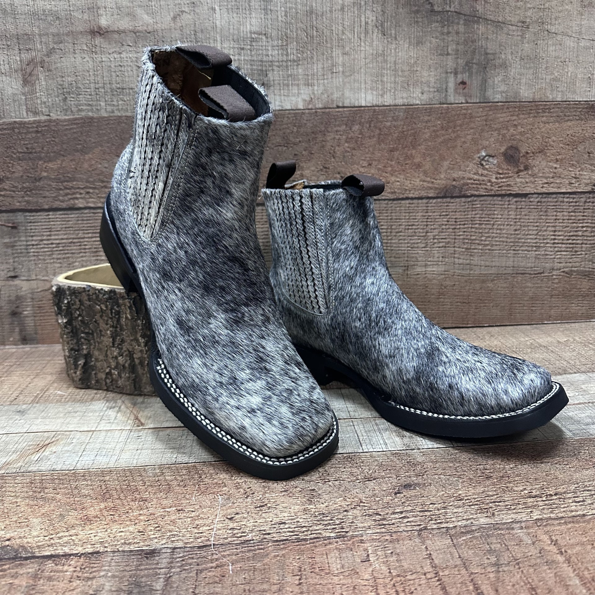 Handmade Luxury Turkish Chelsea Boots – Genuine Cow Leather – US Size 11 Meet the newest addition to the Drew main image 3