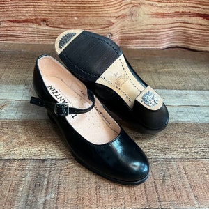 Folklorico Dance Shoes For Women Heels Black Tacones Negros Baile Folklorico Dama