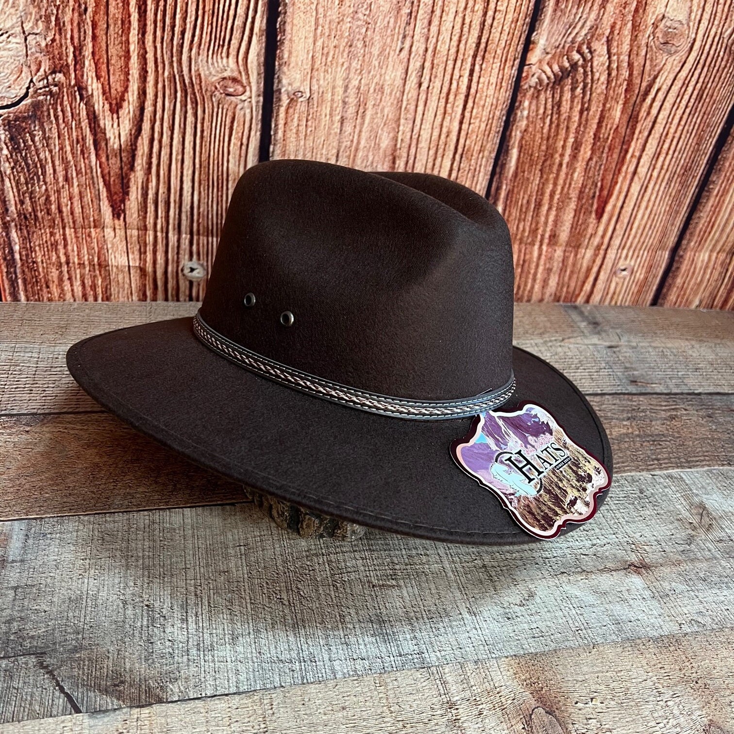 Men and Women Faux Felt Western Cowboy Hat Tejana Sombrero 