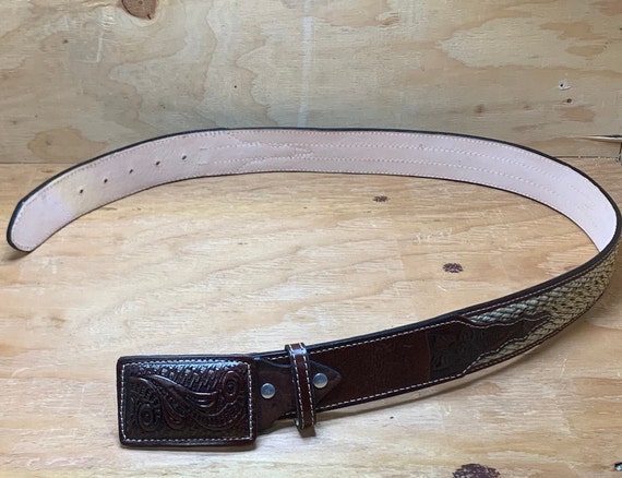Men's Western Belt. Cowboy 2