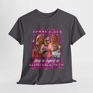 White Lotus S2 Jennifer Coolidge Quotes Merch, &#39;These gays they&#39;re trying to murder me &#39;, Tanya McQuoid, 90s Style Bootleg Collage Tee