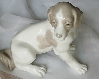 Vintage Nao by Lladro Porcelain Dog Figurine – 1990s Collection - Etsy