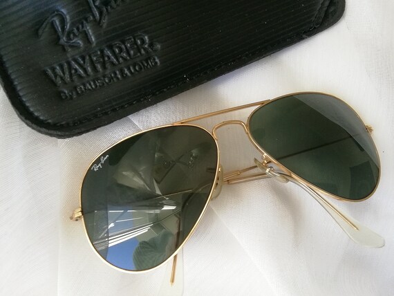 Vintage Ray-Ban Classic Aviator Sunglasses - Icon… - image 8