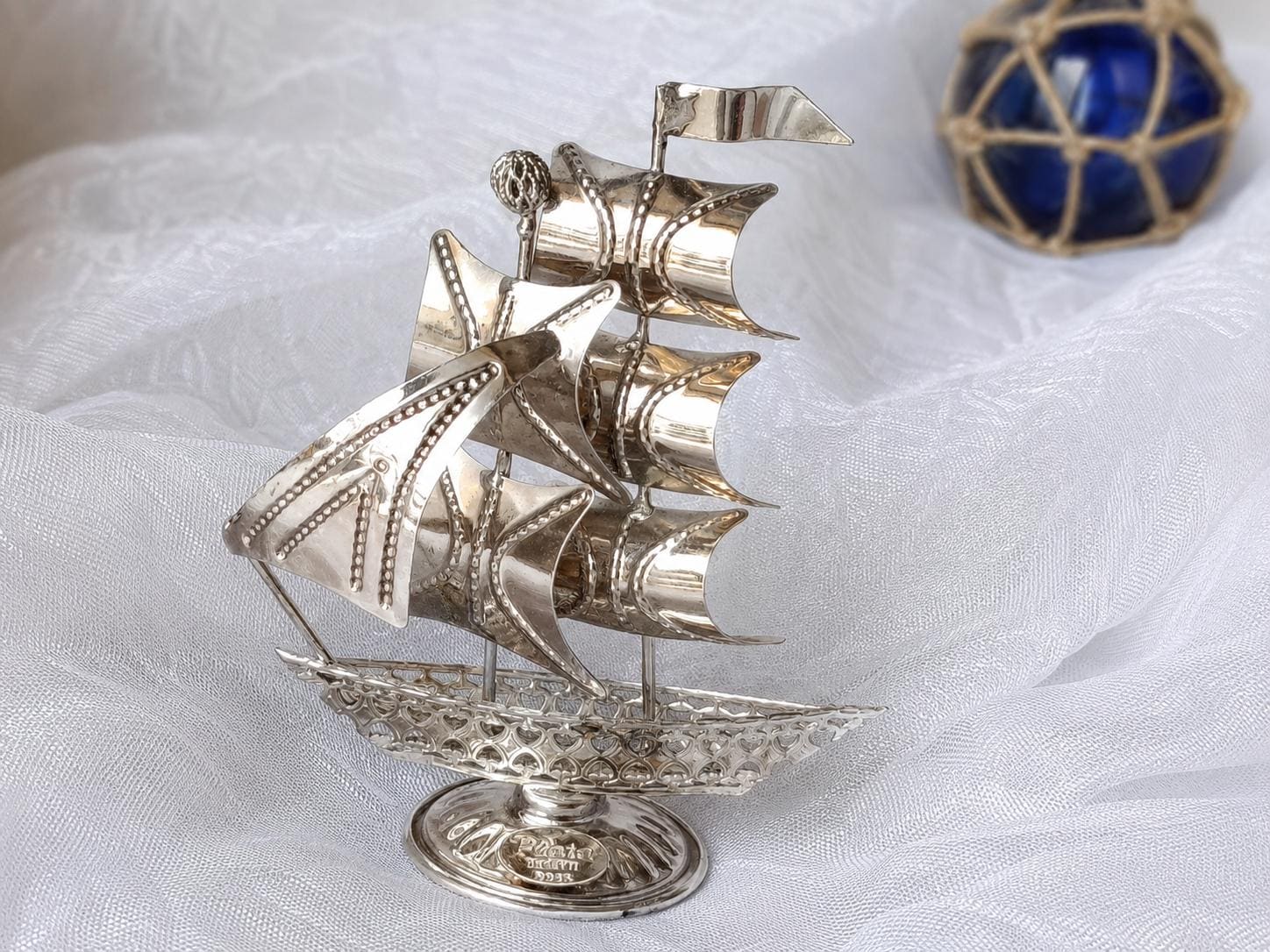 Silver Sailing Model - Etsy