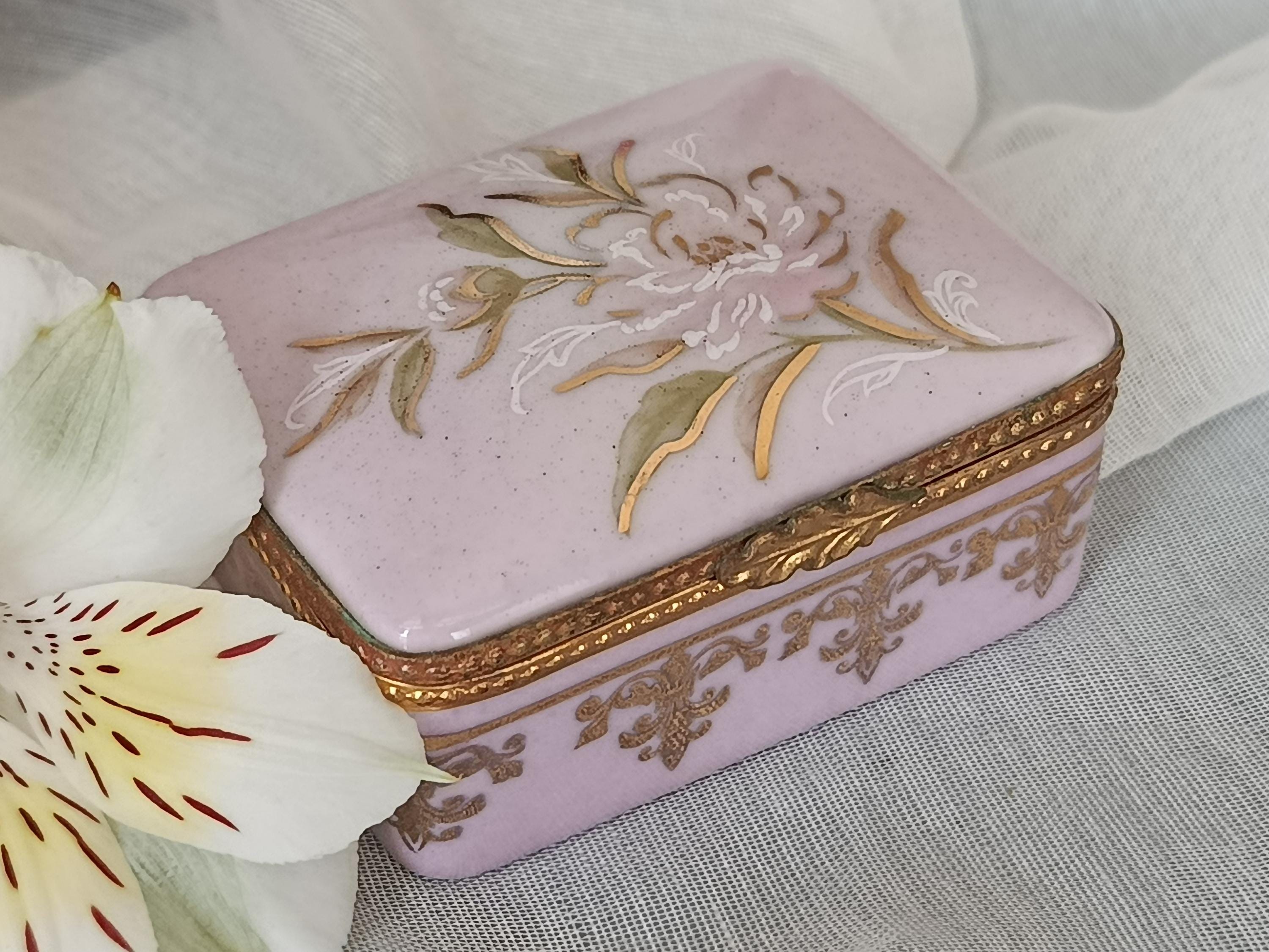 リモージュジュエリーボックス - Etsy 日本