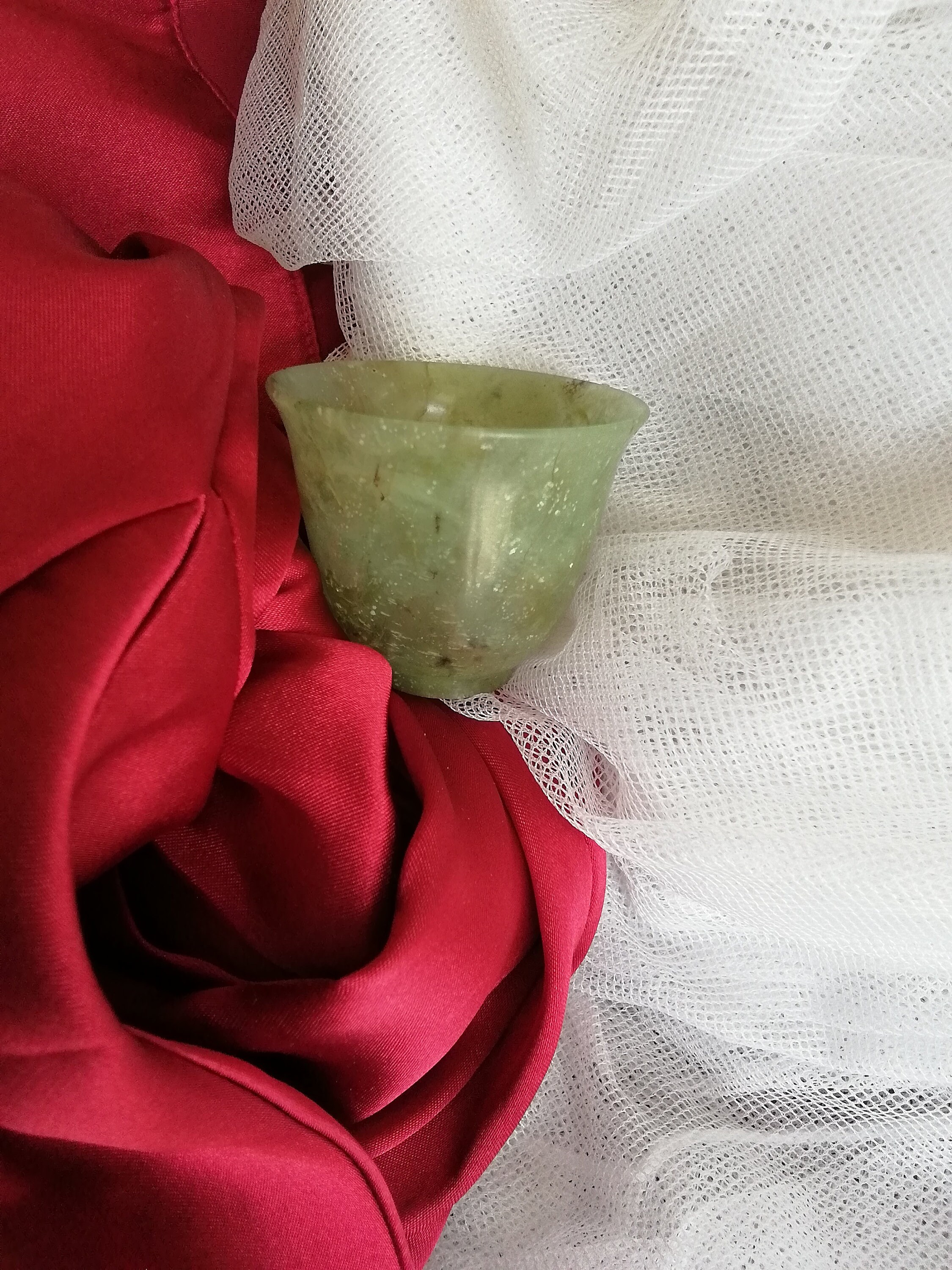 Translucent JADE Tea Cup Ancient Oriental Jade. Etsy UK