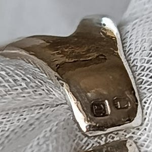 Sterling Silver Portuguese Ring – Hallmarked, Sparkling Stone Jewelry image 6