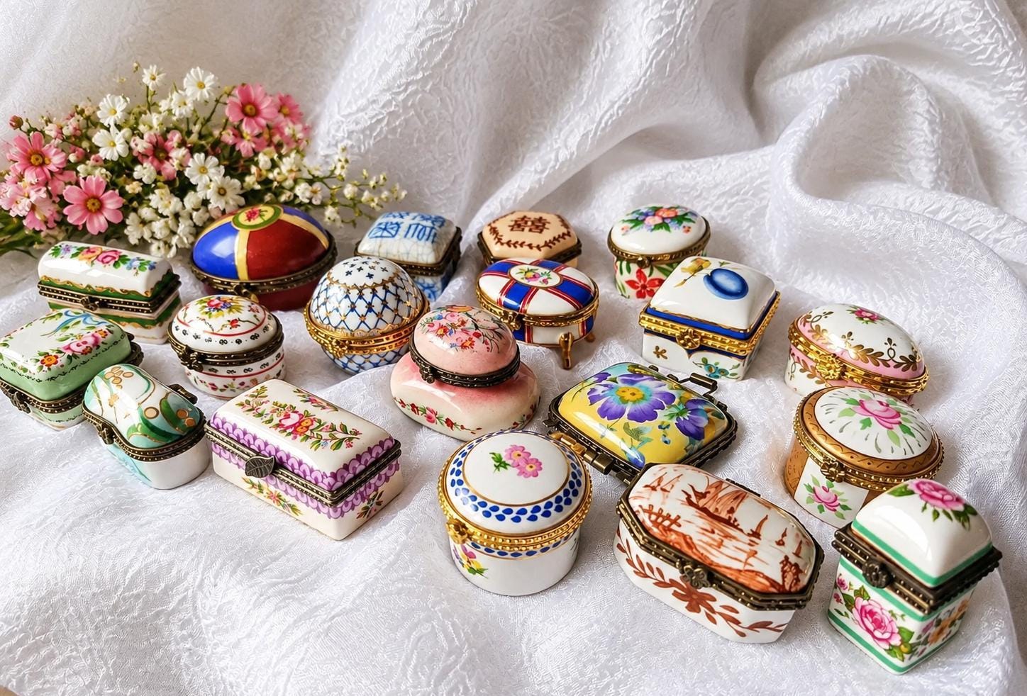 リモージュジュエリーボックス - Etsy 日本