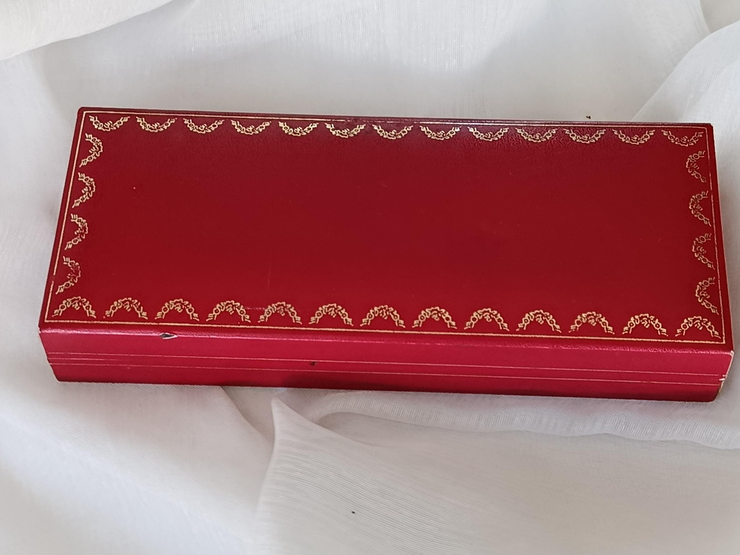 Vintage 1920s-40s Red Cartier Bracelet Box – Empty Jewelry Case - Etsy