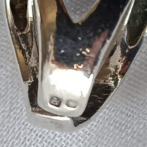 Sterling Silver Portuguese Ring – Hallmarked, Sparkling Stone Jewelry image 14