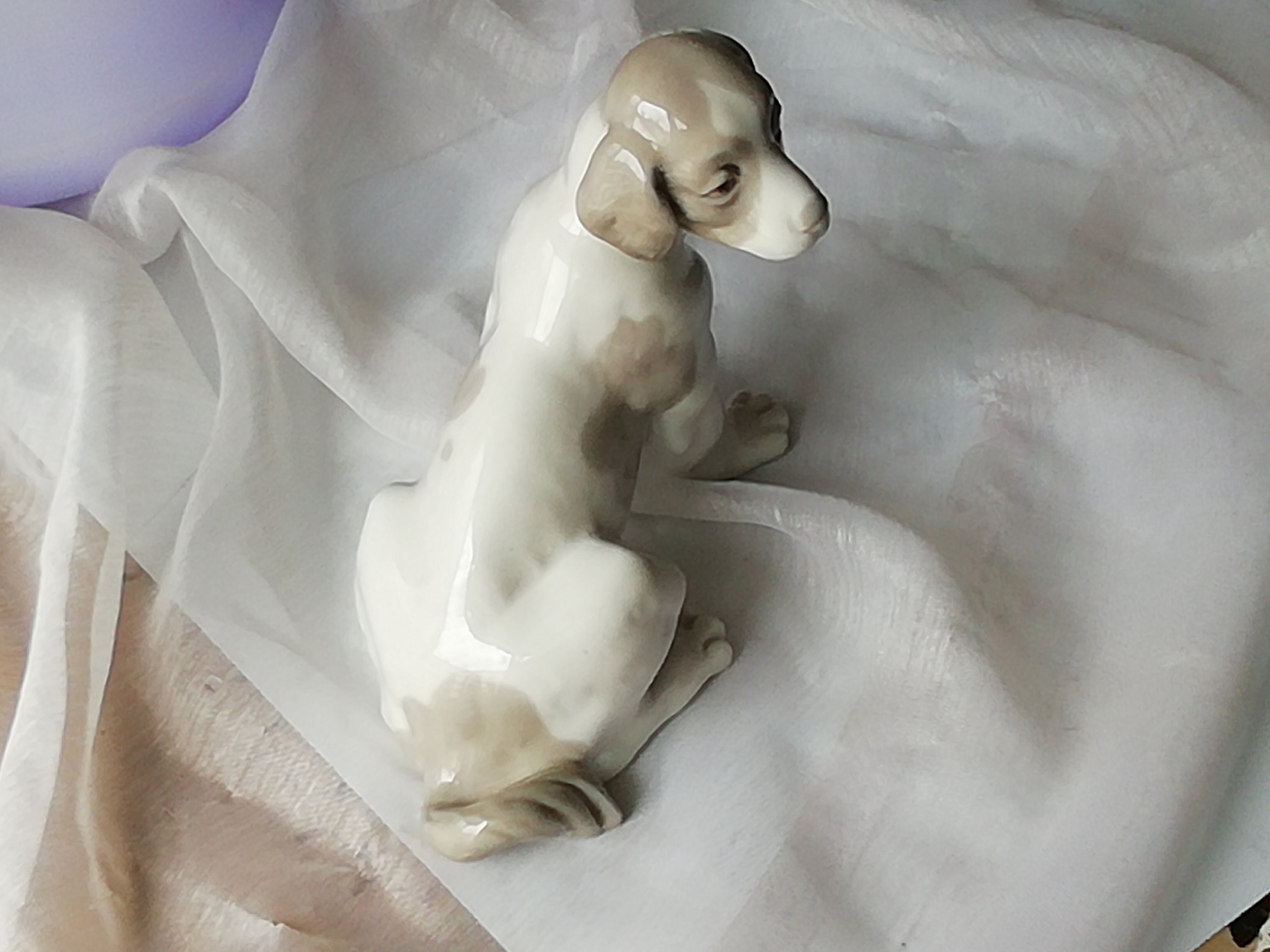 Vintage Nao by Lladro Porcelain Dog Figurine – 1990s