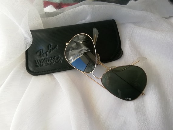 Vintage Ray-Ban Classic Aviator Sunglasses - Icon… - image 6