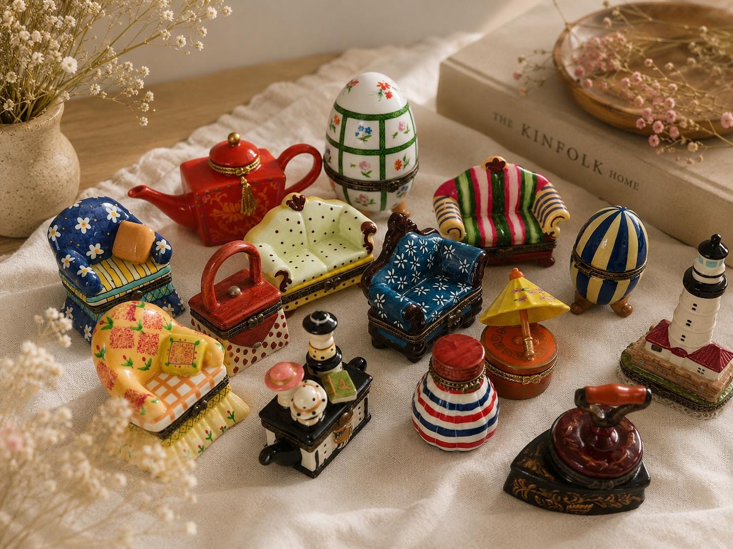 Porcelain trinket box - Etsy 日本