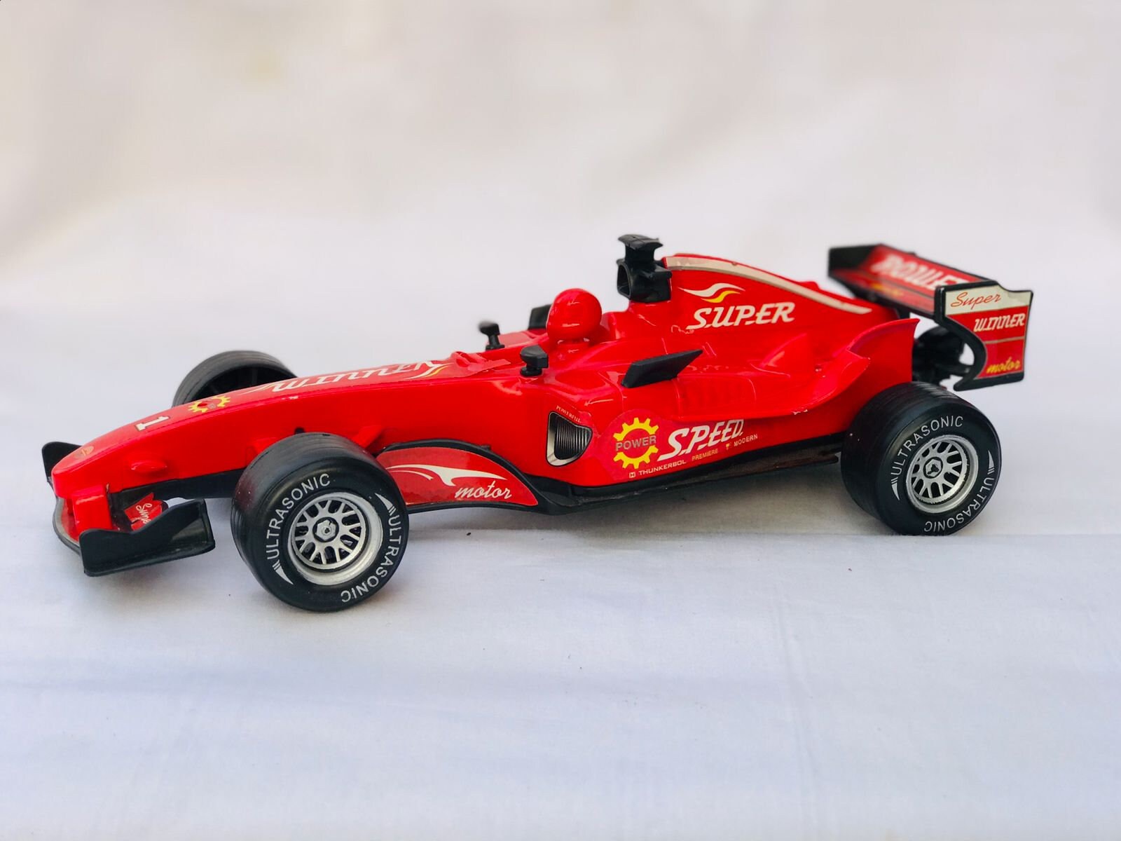 Formula One Racing Car F1 Racing Car Friction Powered Car Toy 1:18